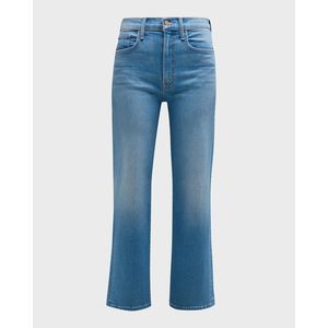 NWT Mother The Rambler Zip Ankle Jeans Wash Going Dutch Size 33